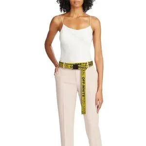 NWT Off-White Classical Industrial Belt NWT Off-White Black and Black Classic Industrial Belt- One Size main image 4